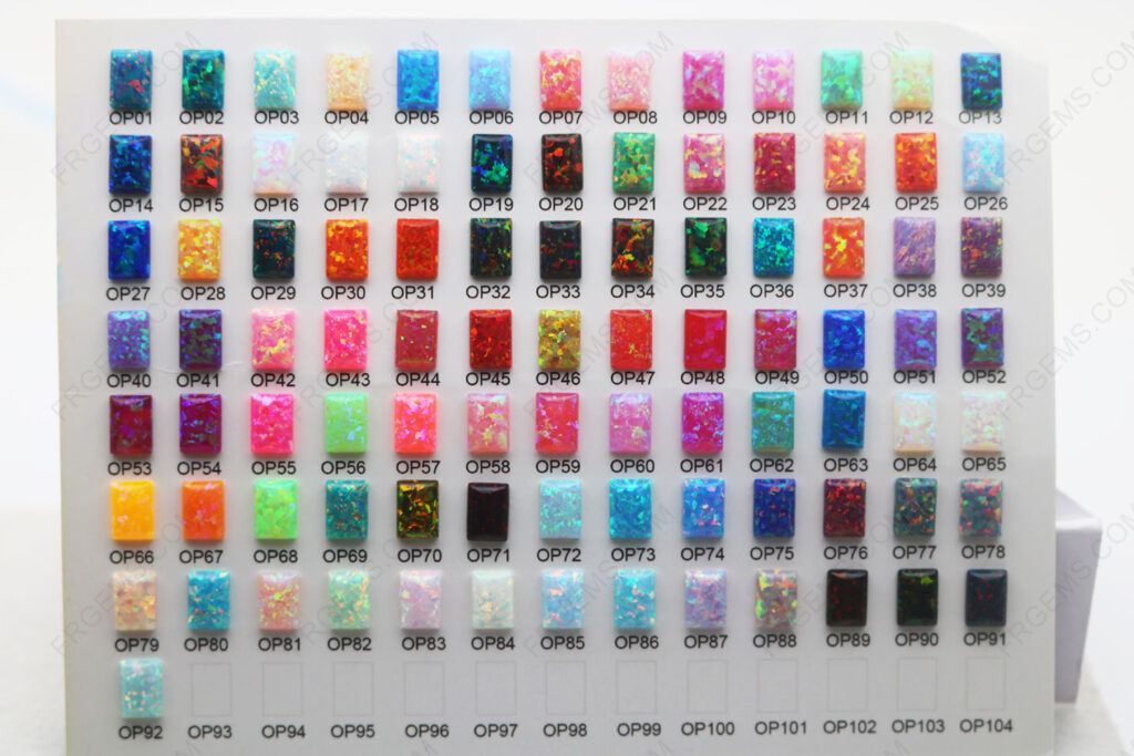 2024-latest-Synthetic-Opal-92-colors-color-chart-7x5mm-rectangle-opal-stones-FU-RONG-GEMS-IMG_7950