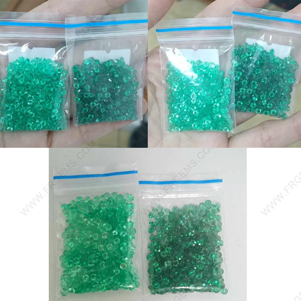 Lab Created Emerald-Hydrothermal Emerald-Lab grown Emerald Green Gemstones China Suppliers and Wholesale