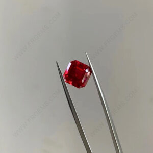 Lab-grown-ruby-red-Asscher-cut-gemstones-Suppliers