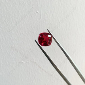 Lab-grown-ruby-red-Cushion-Shape-gemstones-Supplier