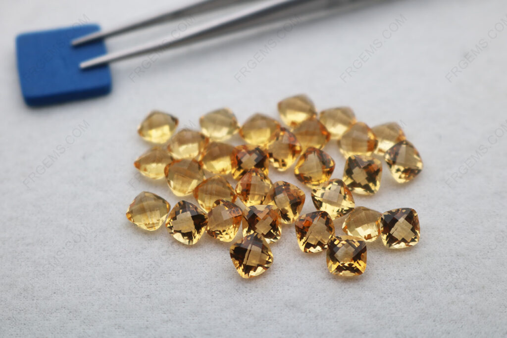 Bulk-Wholesale-Natural-genuine-Citrine-Cushion-checkerboard-top-faceted-6x6mm-Loose-Gemstones-From-China-IMG_7238