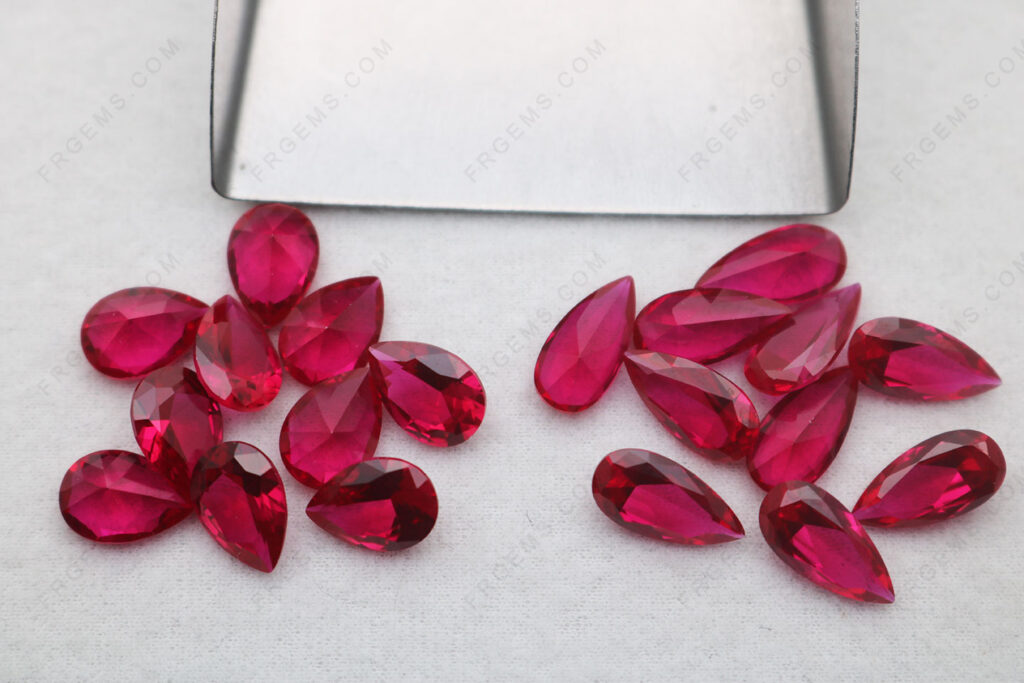 Synthetic-Ruby-Red-Corundum-7#-Color-Pear-Shape-Faceted-12x6mm-and-10x7-Loose-Gemstones-suppliers-in-China-IMG_7424