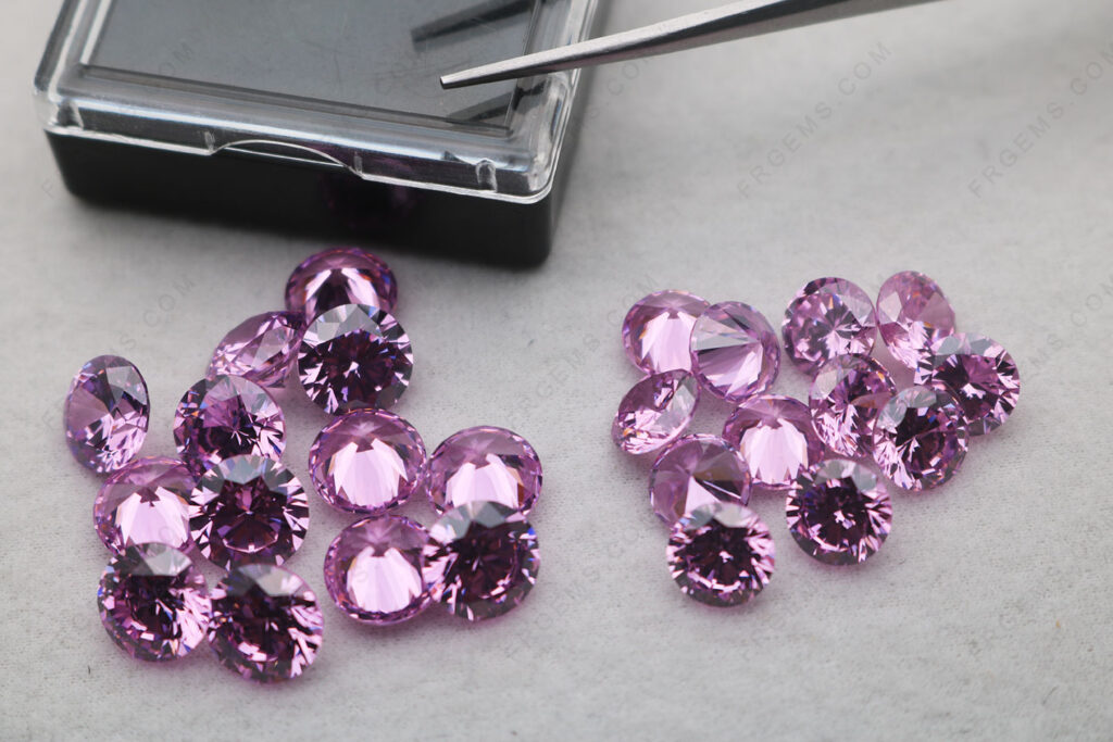 Wholesale-Loose-Cubic-Zirconia-CZ-Rose-Pink-Color-Round-Faceted-8mm-9mm-Loose-Gemstones-from-China-MG_7348