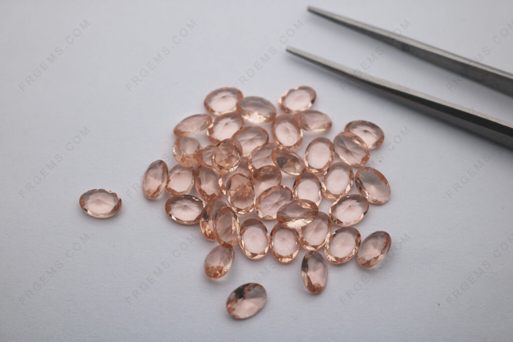 Glass-Morganite-Peach-Color-T12#-Oval-Shape-faceted-cut-7x5mm-faceted-loose-Gemstones-Wholesale-China-IMG_7600