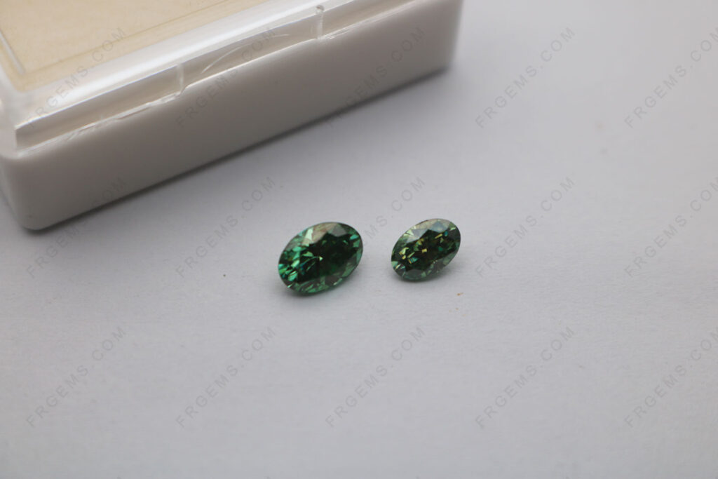 Green-Color-Moissanite-Oval-Shape-Faceted-cut-7x5mm-and-6x4mm-Best-quality-Moissanite-Gemstones-Suppliers-IMG_7615