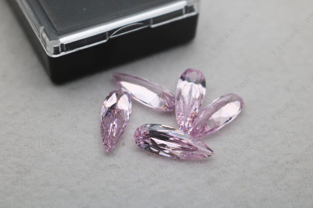 Light-Pink--Color-Cubic-Zirconia-5A-Best-quality-custom-pear-shaped-faceted-19x7mm-loose-Gemstones-China-wholesale-IMG_7624